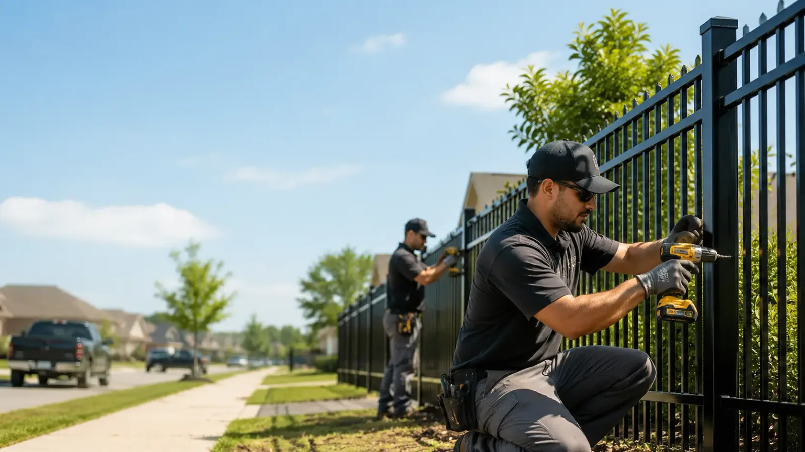 Metal Fence Installation in Georgetown, TN